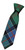 Boys Pure Wool Tie Woven Scotland - Sinclair Hunting Ancient Tartan