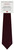 Boys Pure Wool Tie Woven Scotland - Plain Burgundy Boys Pure Wool Tie Woven Scotland - Plain Burgundy
