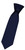 Boys Pure Wool Tie Woven Scotland - Plain Blue Tartan Boys Pure Wool Tie Woven Scotland - Plain Blue Tartan