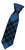 Boys Pure Wool Tie Woven Scotland - MacKay Blue Ancient Tartan