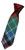 Boys Pure Wool Tie Woven Scotland - Gordon Red Ancient Tartan