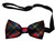 Stewart Charles Edward Modern Tartan Men's Bow Tie Pure Wool Elastic Fastening