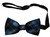 Clergy Blue Ancient Tartan Men's Bow Tie Pure Wool Elastic Fastening Clergy Blue Ancient Tartan Men's Bow Tie Pure Wool Elastic Fastening