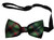 Shaw Green Modern Tartan Men's Bow Tie Pure Wool Elastic Fastening Shaw Green Modern Tartan Men's Bow Tie Pure Wool Elastic Fastening