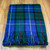 Scottish Tartan Wool Mix Blanket Throw Warm and Soft MacLeod of Harris Modern Travel Plaid Picnic Knee Wool Rug 182 cm x 152 cm
