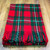 Scottish Tartan Wool Mix Blanket Throw Warm and Soft MacGregor Modern Travel Plaid Picnic Knee Wool Rug 182 cm x 152 cm