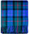 Scottish Tartan Wool Mix Blanket Throw Warm and Soft Gunn Modern Travel Plaid Picnic Knee Wool Rug 182 cm x 152 cm