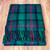 Scottish Tartan Wool Mix Blanket Throw Warm and Soft Ross Modern Travel Plaid Picnic Knee Wool Rug 182 cm x 152 cm