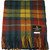 Scottish Tartan Wool Mix Blanket Throw Warm and Soft Buchanan Antique Travel Plaid Picnic Knee Wool Rug 182 cm x 152 cm