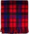 Scottish Tartan Wool Mix Blanket Throw Warm and Soft Robertson Red Travel Plaid Picnic Knee Wool Rug 182 cm x 152 cm