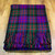 Scottish Tartan Wool Mix Blanket Throw Warm and Soft Warm and Soft MacDonald Clan Modern Travel Plaid Knee Wool Rug 182 cm x 152 cm