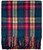 Scottish Tartan Wool Mix Blanket Throw Warm and Soft Buchanan Travel Plaid Picnic Knee Wool Rug 182 cm x 152 cm