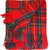 Scottish Tartan Wool Mix Blanket Throw Warm and Soft Royal Stewart Travel Plaid Picnic Knee Wool Rug 182 cm x 152 cm