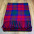 Scottish Tartan Wool Mix Blanket Throw Warm and Soft Lindsay Modern Travel Plaid Picnic Knee Wool Rug 182 cm x 152 cm