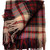 Scottish Tartan Wool Mix Blanket Throw Warm and Soft MacDonald Modern Dress Travel Plaid Picnic Knee Wool Rug 182 cm x 152 cm