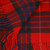 Scottish Tartan Wool Mix Blanket Throw Warm and Soft Fraser Modern Red Travel Plaid Picnic Knee Wool Rug 182 cm x 152 cm