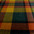Irish Tartan Fabric Material Medium Weight County Derry-Londonderry New Wool 1 Metre