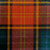 Irish Tartan Fabric Material Medium Weight County Roscommon New Wool 1 Metre