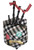 Burns Musical Bagpipe Fridge Magnet Sound "Scotland the Brave" Burns Musical Bagpipe Fridge Magnet Sound "Scotland the Brave"