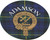 Adamson Scottish Clan Family Name Round Cork Coasters Set of 4