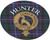 Hunter Scottish Clan Family Name Round Cork Coasters Set of 4