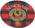 Sinclair Scottish Clan Family Name Round Cork Coasters Set of 4
