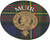 Muir Scottish Clan Family Name Round Cork Coasters Set of 4