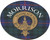 Morrison Scottish Clan Family Name Round Cork Coasters Set of 4