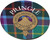 Pringle Scottish Clan Family Name Round Cork Coasters Set of 4