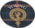 Young Scottish Clan Family Name Round Cork Coasters Set of 4