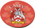 Casey Irish Clan Name Round Cork Coasters Set of 4 Irish Gift