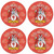 O'Dwyer Irish Clan Name Round Cork Coasters Set of 4 Irish Gift