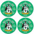 McMahon Irish Clan Name Round Cork Coasters Set of 4 Irish Gift