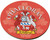 O'Halloran Irish Clan Name Round Cork Coasters Set of 4 Irish Gift