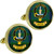 Scottish Clan Mens Cufflinks Mackay Clan Crest Product Of Scotland Gold Colour