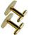 Scottish Clan Mens Cufflinks Russell Clan Crest Product Of Scotland Gold Colour