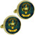 Scottish Clan Mens Cufflinks Keith Clan Crest Product Of Scotland Gold Colour