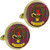 Scottish Clan Mens Cufflinks Crawford Clan Crest Product Of Scotland Gold Colour