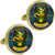 Scottish Clan Mens Cufflinks MacEwan Clan Crest Product Of Scotland Gold Colour