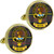 Scottish Clan Mens Cufflinks Muir Clan Crest Product Of Scotland Gold Colour