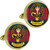 Scottish Clan Mens Cufflinks Robertson Clan Crest Product Of Scotland Gold Colour