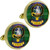 Scottish Clan Mens Cufflinks Sutherland Clan Crest Product Of Scotland Gold Colour