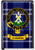St Andrews Clan Tartan Fridge Magnet with Scottish Clan Crest on Clear Acrylic Rectangular Base