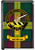 MacMillan Clan Tartan Fridge Magnet with Scottish Clan Crest on Clear Acrylic Rectangular Base