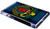 Flower of Scotland Clan Tartan Fridge Magnet with Scottish Clan Crest on Clear Acrylic Rectangular Base