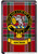 MacBain Clan Tartan Fridge Magnet with Scottish Clan Crest on Clear Acrylic Rectangular Base