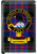 MacDonnell Clan Tartan Fridge Magnet with Scottish Clan Crest on Clear Acrylic Rectangular Base