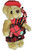 Brown Clan Musical Teddy Bear, Scottish Gift, Made in Scotland
