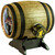 Miniature Malt Whisky Barrel Piper Cheers Scottish Gift