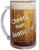 1 pt Novelty Fun Everlasting Beer Mug Freeze Beer Looks Full Cheers From Scotland
